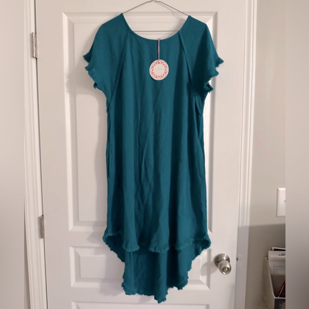 Teal Umgee dress
